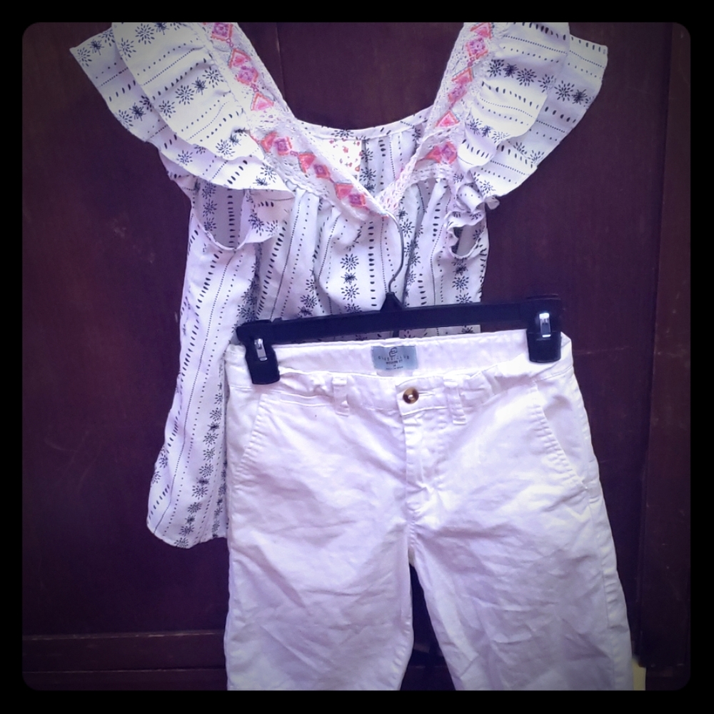 Shirt and Capris for girls
